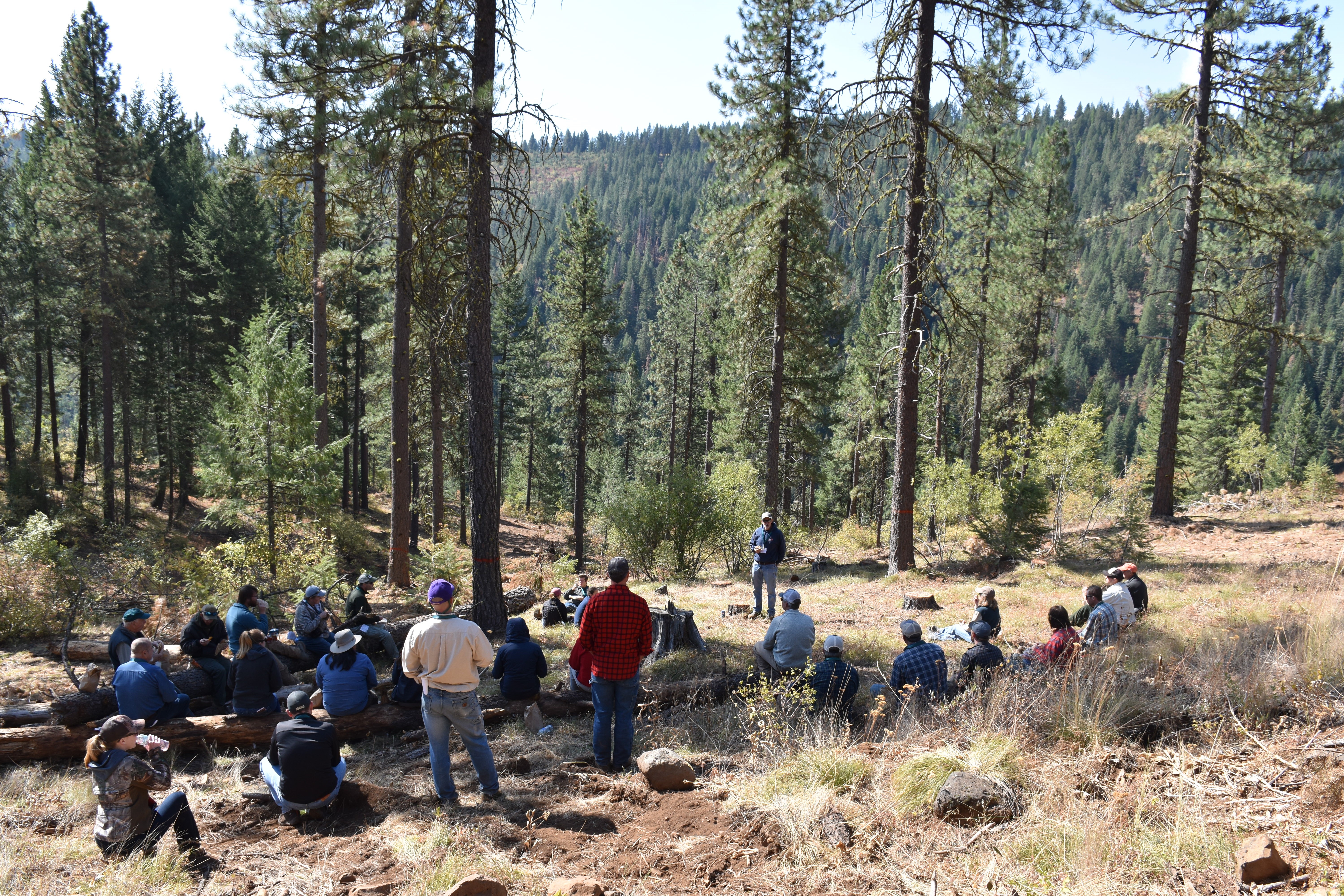 The Annual Inland West Active Forest Management Field Tour is organized by the SAF Snake River Chapter, University of Idaho, US Forest Service, and several TIMOs The field trip provides tremendous opportunities for working professionals and students to see innovations in Inland forest management.
